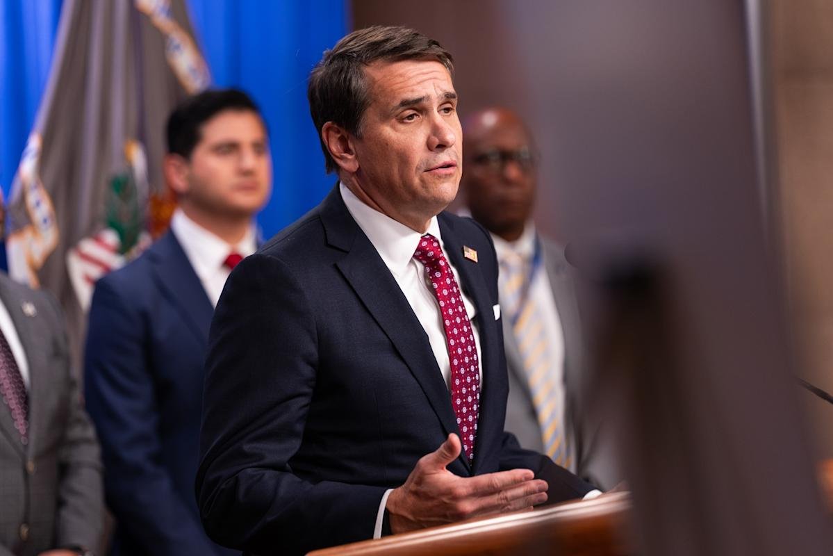 Blanche defends Trump photo removal from Epstein file