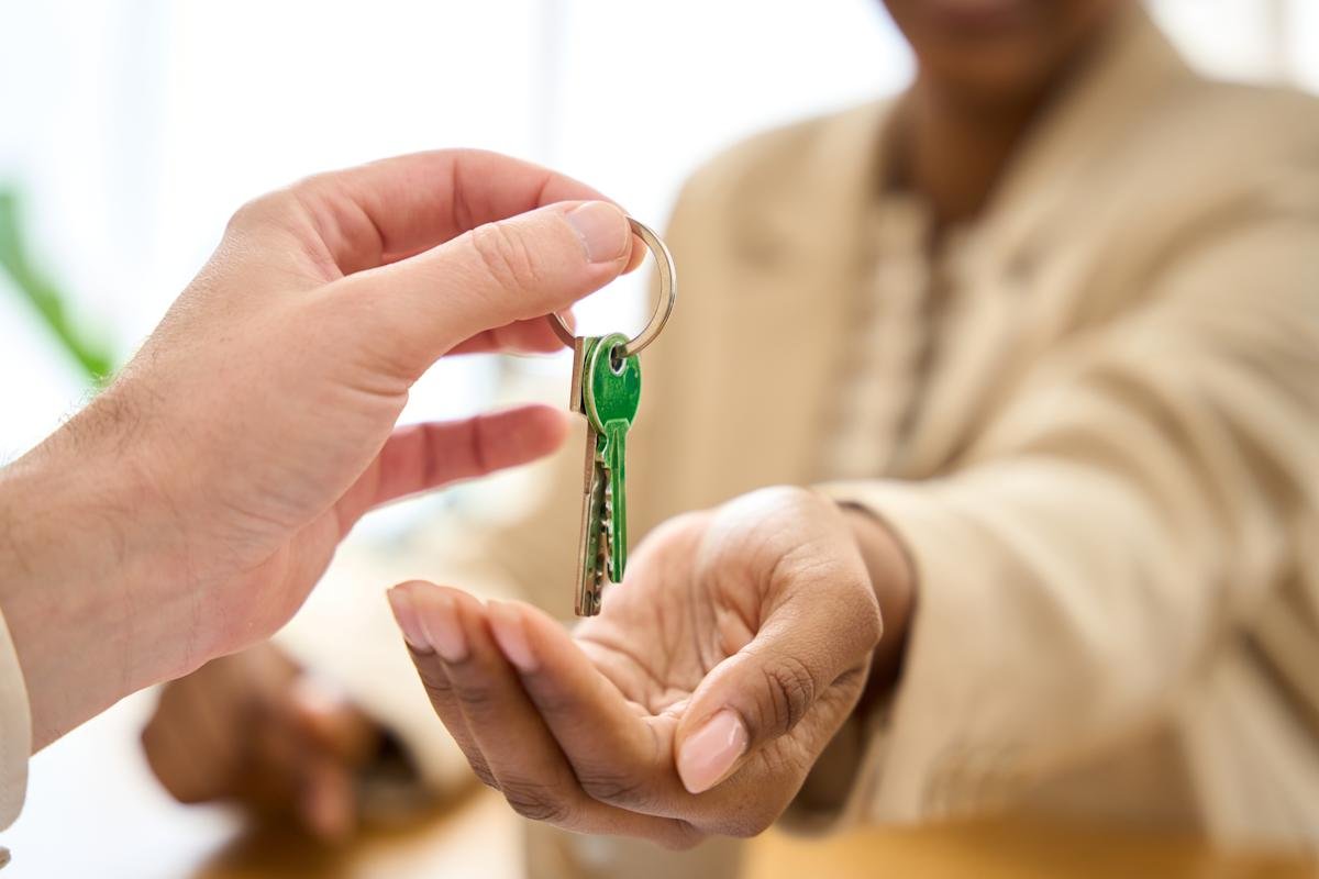 UK property market graph after interest rate cut