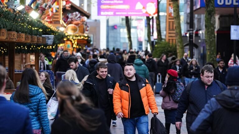 UK retailers festive figures revealed