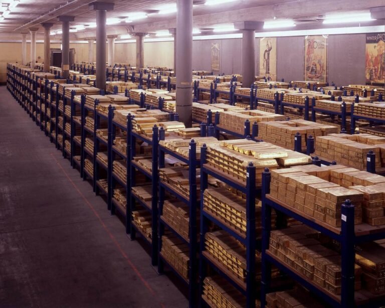 Bank of England vaults with Venezuelan gold