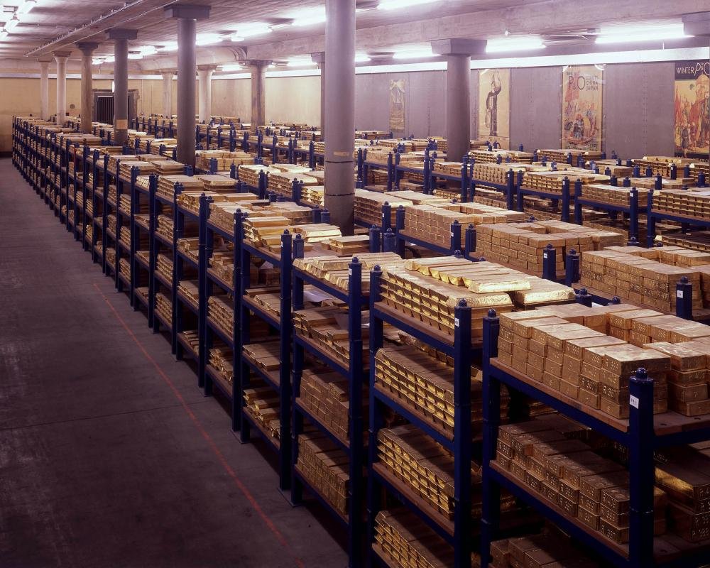 Bank of England vaults with Venezuelan gold