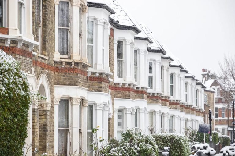 UK property market rebound after Christmas