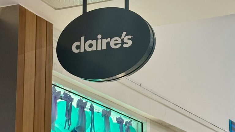 Claire's struggling to compete with online retailers