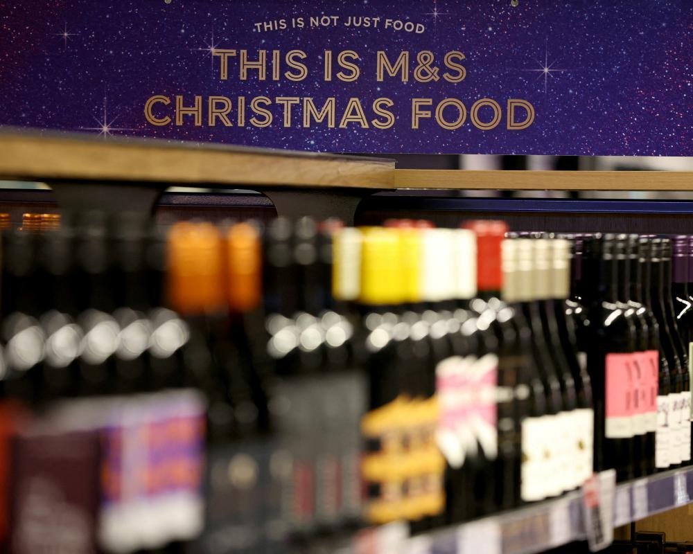 M&S Christmas food sales boom