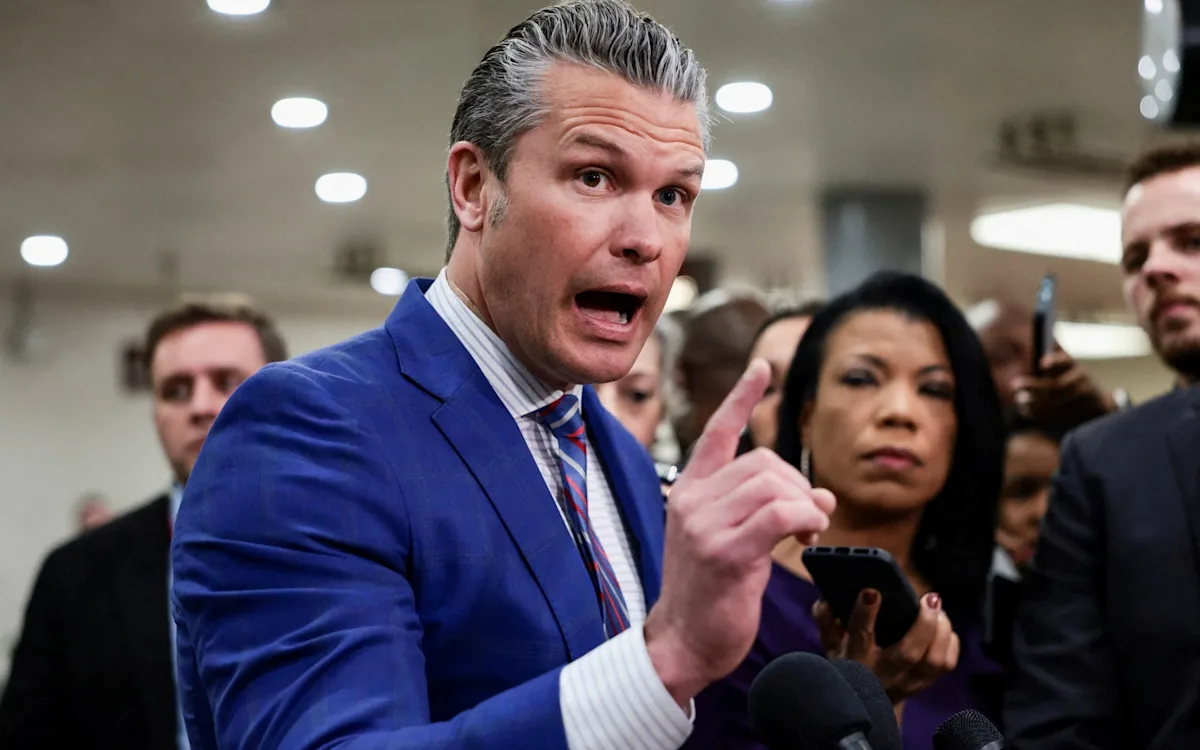 Pete Hegseth sued for criticising military