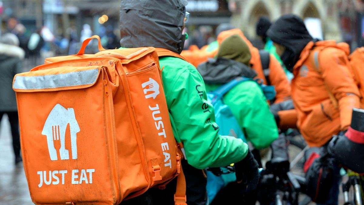 Just Eat food delivery on Christmas Day