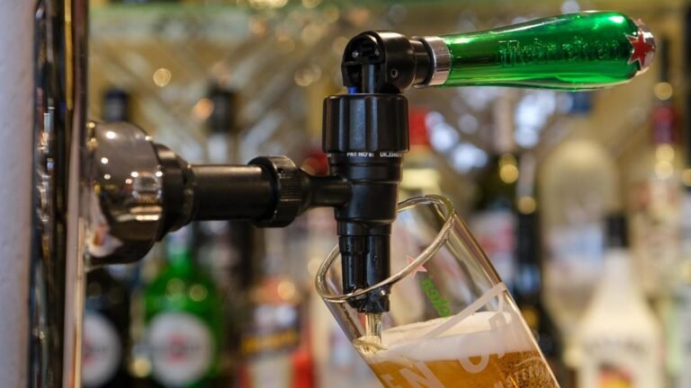 heineken beer sales decline