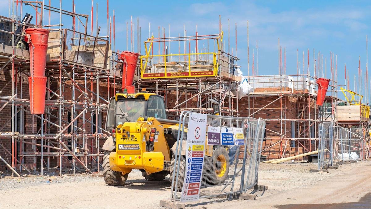 UK housing market trends and vistry group sales