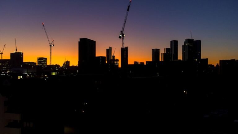 UK housing market graph showing recovery