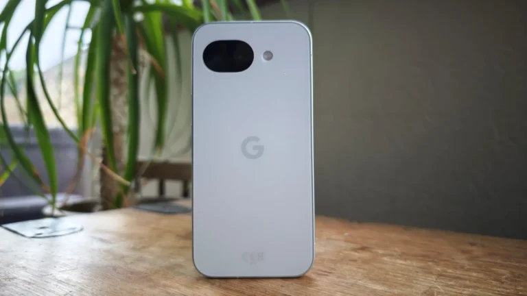Render of Google Pixel 11a showing flat back and subtle camera oval